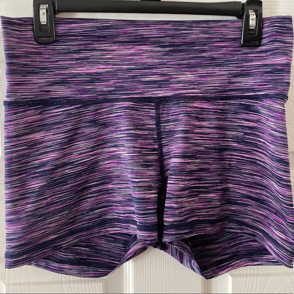 Purple Active Shorts